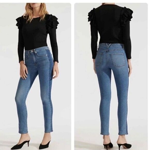 Veronica Beard Kate Skinny High Rise Jeans Size 24 - Picture 1 of 14